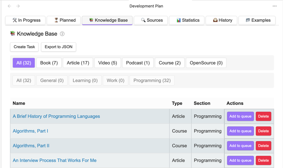 Knowledge Base